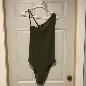 Wild Fable Olive Green Bodysuit